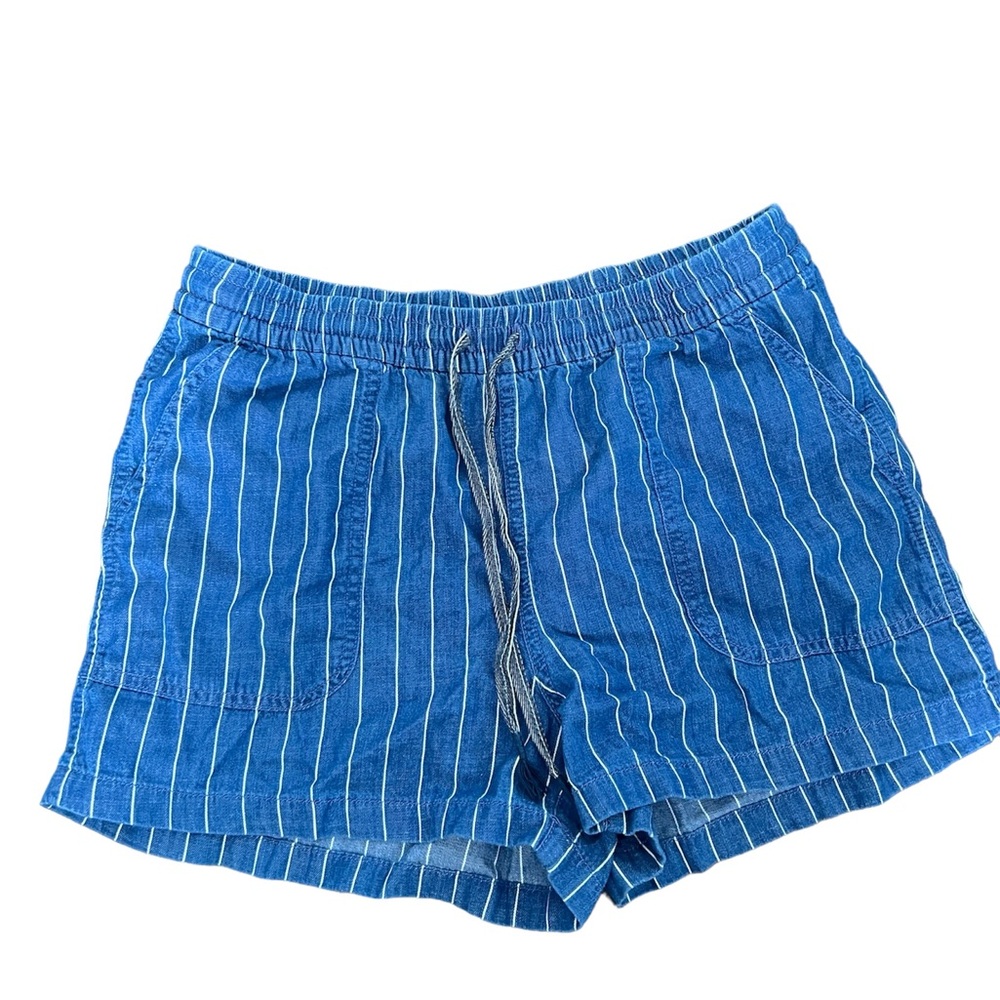J Crew Denim Colored Stripes Shorts